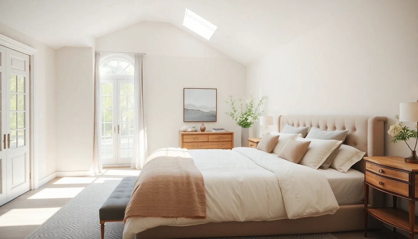 Serene master bedroom