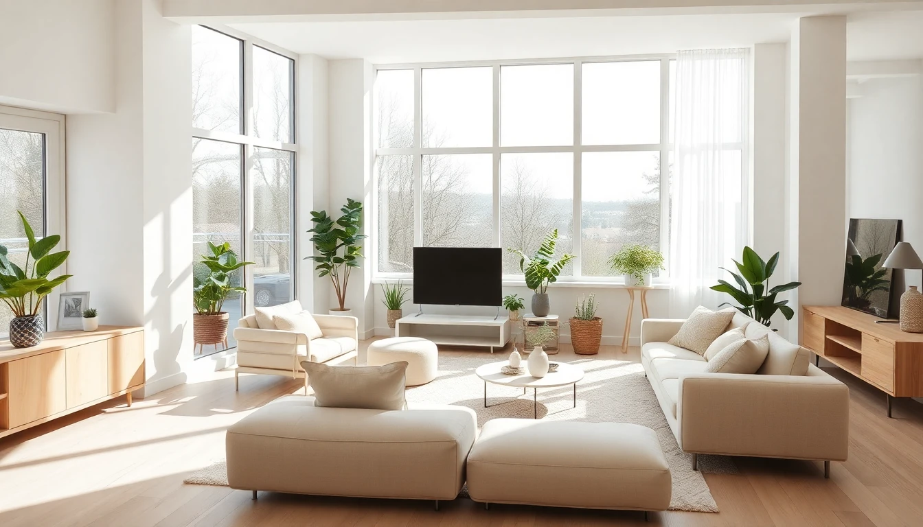 Beautiful modern living space